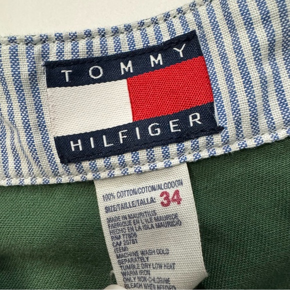 Vintage Tommy Hilfiger Green Shorts - Picture 4 of 4